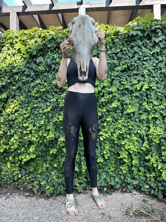 Swirl Lace Side Panel Leggings | sophireaptress